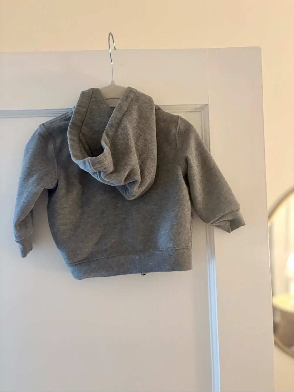 Ralph Lauren Baby 9M Grey Hooded Zip Sweatshirt